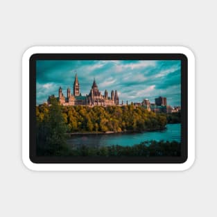 Parliament Hill Ottawa,Ontario Canada Magnet
