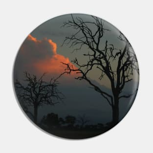 African Trees Dusk Pin