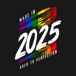 2025 Birthday LGBT Gay Pride T-Shirt