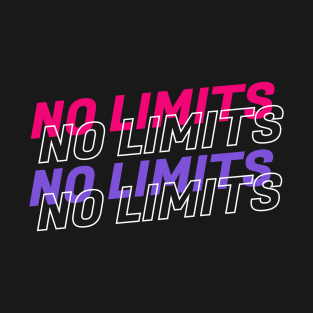 No Limits Text T-Shirt