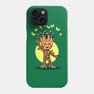 Spring Time Adorable Alien Superhero Phone Case