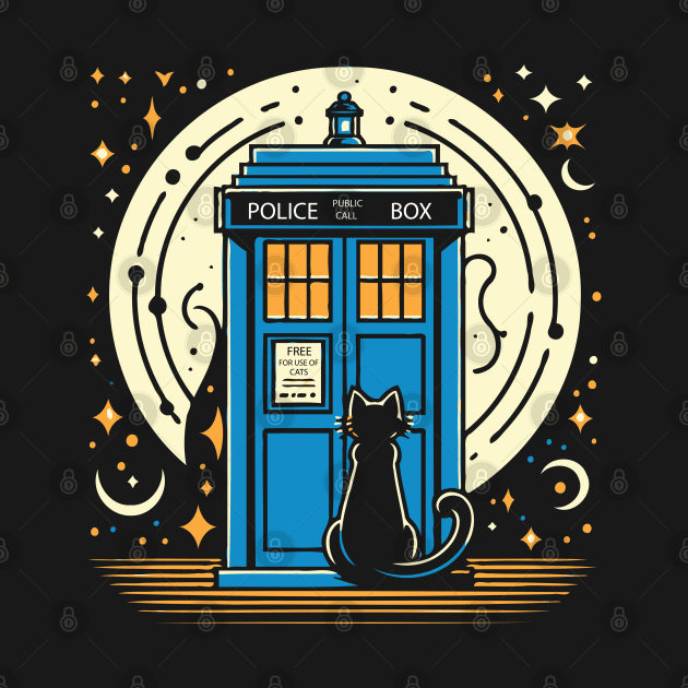 Police Box Free For Cats by Trendsdk