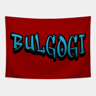 Bulgogi, korean bbq, Korean food, k-food, asian food, bulgogi design Tapestry