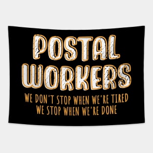 Postal Workers Tapestry