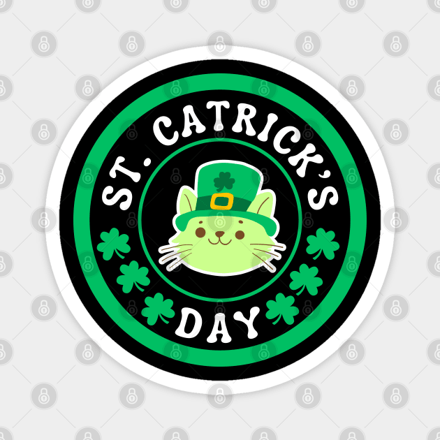 St. Catrick's Day Magnet by Creatifly Graphic Tees