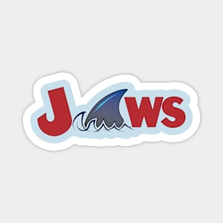 Jaws t-shirt Magnet