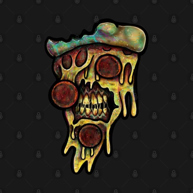 Zombie Pizza by Squatchyink