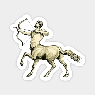 Centaur hero warrior with bow and arrow Magnet