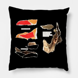 mary oliver spread Pillow