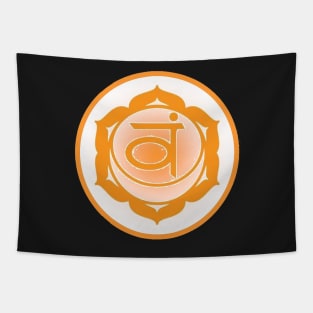 Embrace my emotions Sacral Chakra- Orange Tapestry