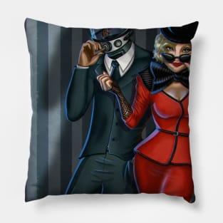 AJ Charmichael and The Handler Pillow