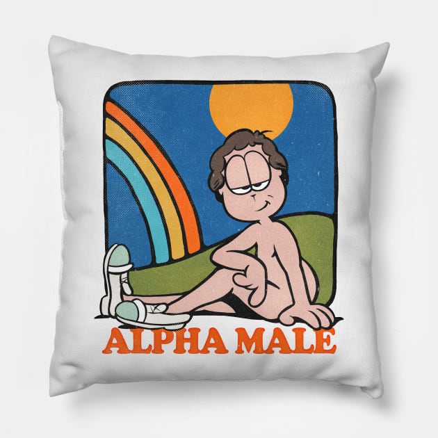 Alpha Male Pillow by DankFutura