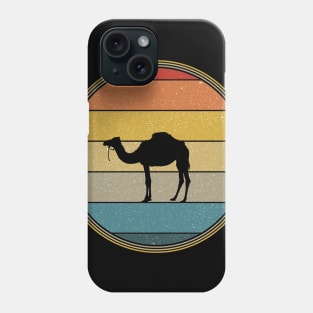 Vintage Retro Sunset Camel Phone Case