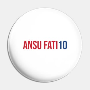 Ansu Fati 10 - 22/23 Season Pin