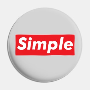 Simple Pin