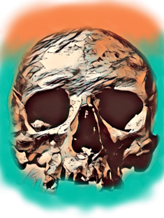 Machè skull Magnet