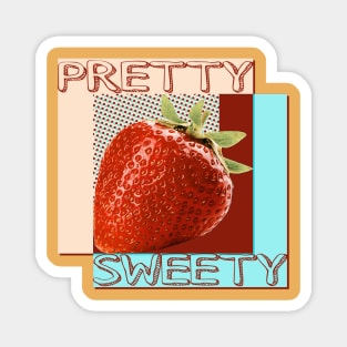 pretty sweety strawberry Magnet