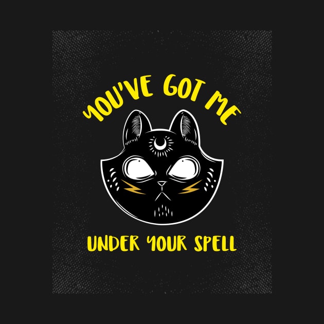 Halloween You've Got Me Under Your Spell by WPKs Design & Co