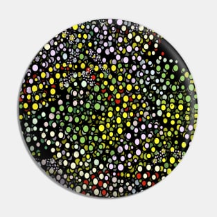 Dots in colours Pin