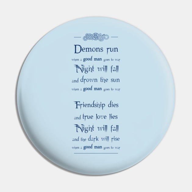 Demons run (blue) Pin by _Eleanore_