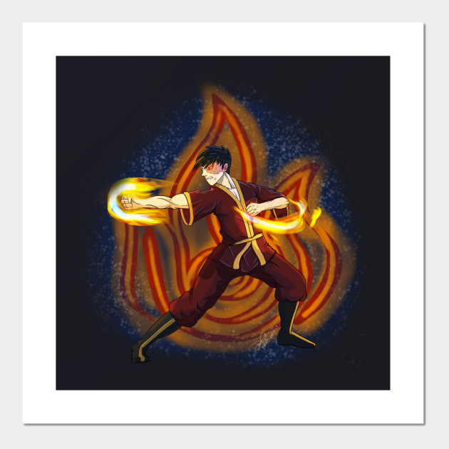 Zuko Avatar The Last Airbender Posters And Art Prints Teepublic