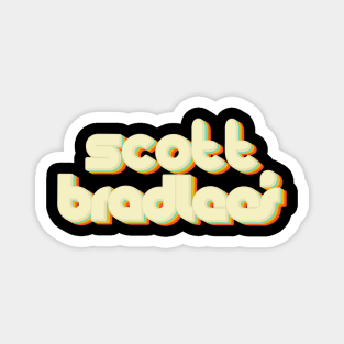 vintage color scott bradlee's Magnet