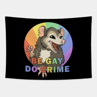 Be Gay Do Crime Tapestry