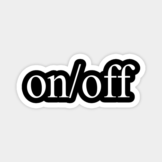 on off Magnet by thomaslav