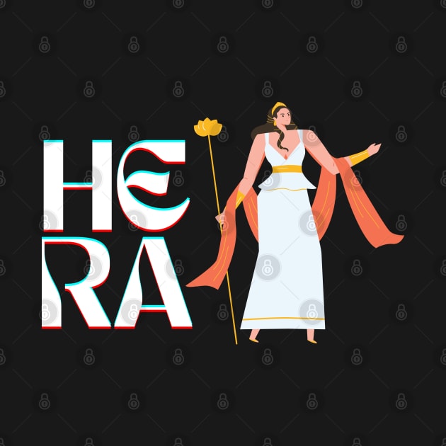 Hera Greek Mythology by karacayart