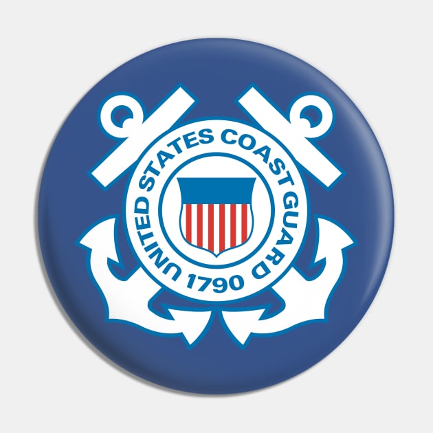 US coast guard emblem Pin by bumblethebee