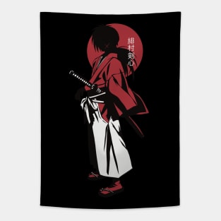 RK13 Kenshin sumi e Tapestry