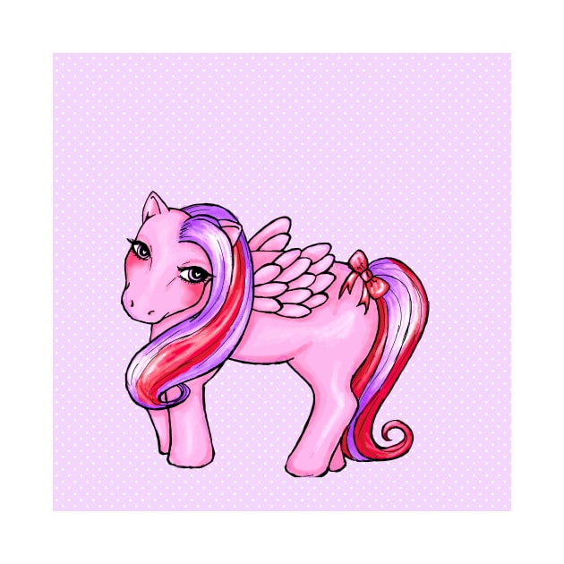 Heart Throb #1 My Little Pony Fairy Kei Vintage 80's by lovefromsirius