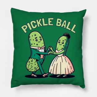 Pickleball Ballroom Dancing Funny Pun Design Men And Women Pillow