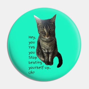 Stop Beating Yourself Up Pin