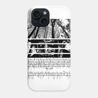 Scary man smile Phone Case