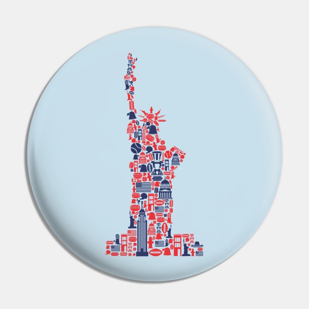 Made in the USA Pin by hbwdesigns