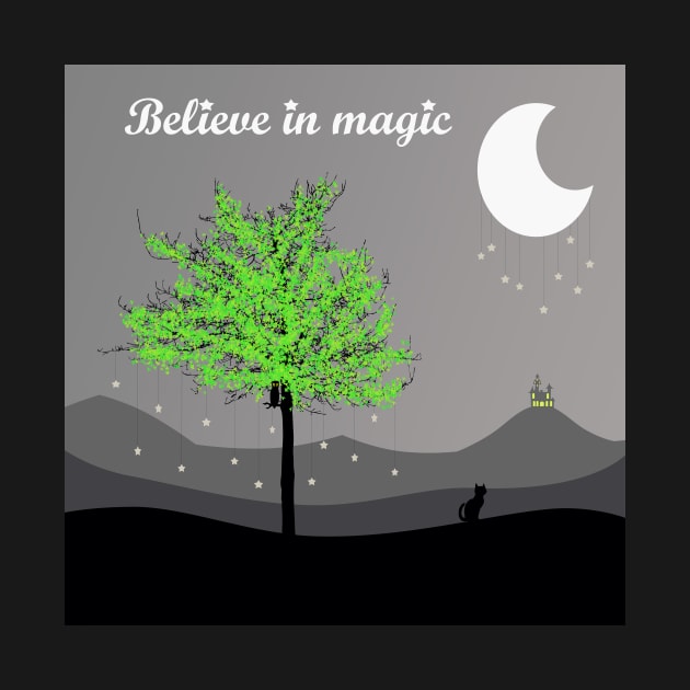 Believe in magic by redumbrellashop