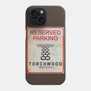 Reserved Parking Torchwood Institute Phone Case