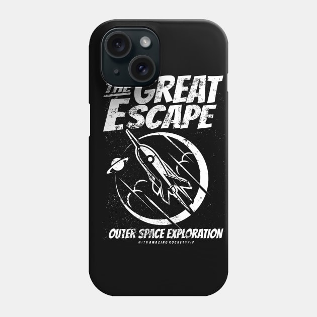 The Great Escape. For space adventurers and astronaut fans. Phone Case by BecomeAHipsterGeekNow