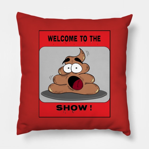 Welcome to The SHOW Pillow by KJKlassiks