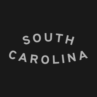 South Carolina Typography T-Shirt