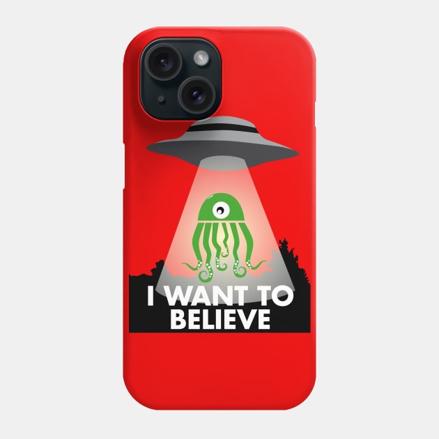 I want to believe Phone Case by RedSheep