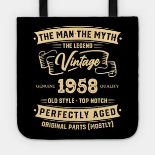 The Legend Vintage 1958 Perfectly Aged Tote