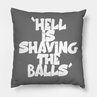 Funny Sartre Quote Pillow