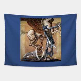 The Death of Medusa (The Birth of Pegasus and Chrysaor) - Edward Coley Burne-Jones Tapestry