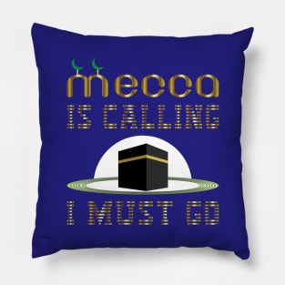 Mecca-Hajj- Eid el Adha el Mubarak-hajj pilgrimage-Muslim gift Pillow