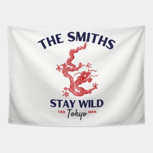 the smiths red dragon Tapestry