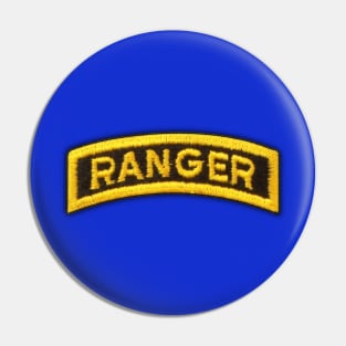 Army Airborne Rangers Veterans Vets Tab Pin