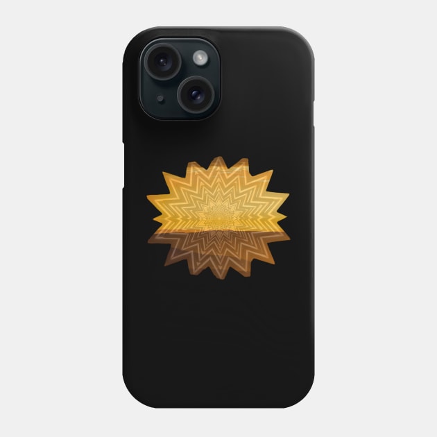 Abstract Sunset Phone Case by Geomhectic