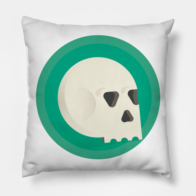 Cranium Pillow by andrearubele